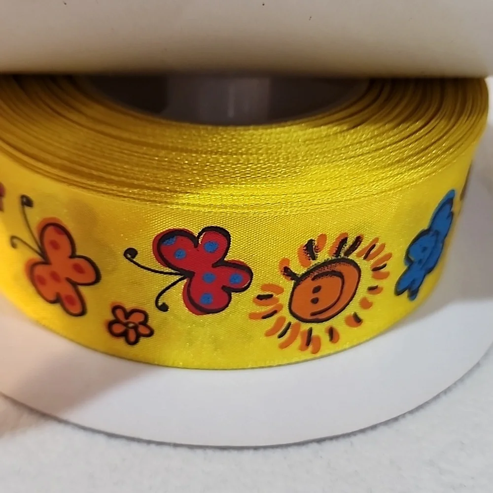 3 Rolls Kirkland Wire-edged Ribbon, 1-1/2